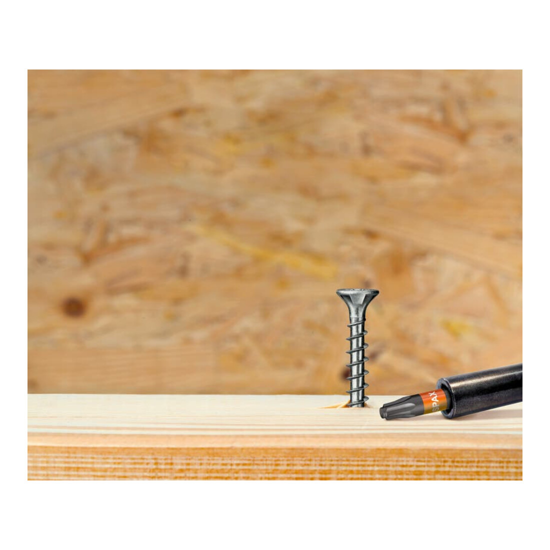 Spax Edelstahl 4,5 x 35 mm Senkkopf T-STAR plus Vollgewinde 4CUT Edelstahl rostfreiei A2