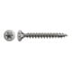 Spax Edelstahl 4,5 x 40 mm Senkkopf T-STAR plus Vollgewinde 4CUT Edelstahl rostfreiei A2