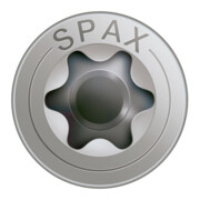 Spax Edelstahl 4,5 x 60 mm Senkkopf T-STAR plus Teilgewinde 4CUT Edelstahl rostfreiei A2-2