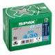 Spax Edelstahl 4 x 30 mm Senkkopf T-STAR plus Vollgewinde 4CUT Edelstahl rostfreiei A2