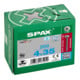 Spax Edelstahl 4 x 35 mm Halbrundkopf T-STAR plus Vollgewinde 4CUT Edelstahl rostfreiei A2