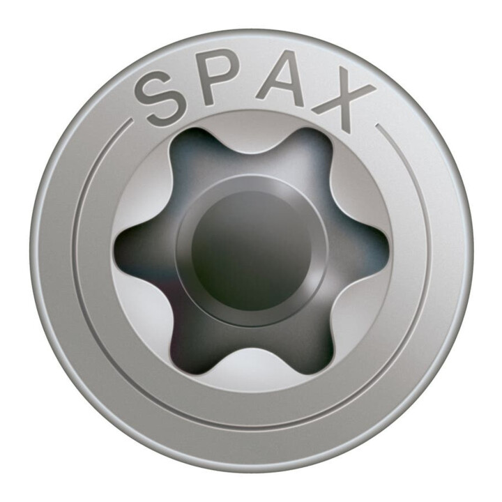 Spax Edelstahl 5 x 30 mm Senkkopf T-STAR plus Vollgewinde 4CUT Edelstahl rostfreiei A2
