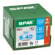 Spax Edelstahl 5 x 40 mm Senkkopf T-STAR plus Teilgewinde 4CUT Edelstahl rostfreiei A2