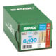 Spax Edelstahl 6 x 100 mm Tellerkopf T-STAR plus Teilgewinde 4CUT Edelstahl rostfreiei A2