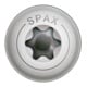 Spax Edelstahl 6 x 120 mm Tellerkopf T-STAR plus Teilgewinde 4CUT Edelstahl rostfreiei A2