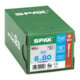 Spax Edelstahl 6 x 80 mm Senkkopf T-STAR plus Teilgewinde 4CUT Edelstahl rostfreiei A2