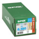 Spax Edelstahl 8 x 180 mm Tellerkopf T-STAR plus Teilgewinde 4CUT Edelstahl rostfreiei A2