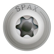 Spax Edelstahl 8 x 200 mm Tellerkopf T-STAR plus Teilgewinde 4CUT Edelstahl rostfreiei A2-2