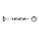 Spax Fassade 4,5 x 45 mm Tête fraisée bombée T-STAR plus filetage partiel Pointe CUT Acier inoxydable A2 antirouille