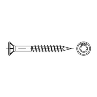 Spax Fassadenschraube LinsenSenkkopf T-STAR plus Teilgewinde CUT-Spitze Edelstahl