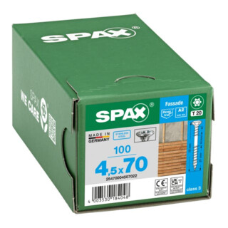 Spax Fassadenschraube Linsenkopf T-STAR plus Fixiergewinde 4CUT