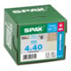 Spax Fassade 4 x 40 mm LinsenSenkkopf T-STAR plus Teilgewinde CUT-Spitze Edelstahl rostfreiei A2