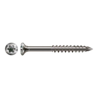 Spax Fassadenschraube LinsenSenkkopf T-STAR plus Teilgewinde CUT-Spitze Edelstahl