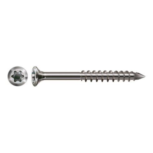 Spax Fassadenschraube LinsenSenkkopf T-STAR plus Teilgewinde CUT-Spitze Edelstahl