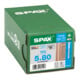 Spax Fassade 5 x 80 mm LinsenSenkkopf T-STAR plus Teilgewinde CUT-Spitze Edelstahl rostfreiei A2