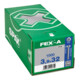 Spax FEX-A Fensterbohrschraube 3,9 x 32 mm Senkkopf Kreuzschlitz H Grobgewinde Bohrspitze Titan Silber A3J