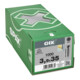 Spax GIX-A Tête trompette 3,9 x 35 H2 Filetage fin phosphaté-4
