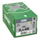 Spax GIX-A Tête trompette 3,9 x 45 H2 Filetage fin phosphaté-4