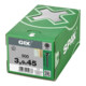 Spax GIX-B Tête trompette 3,9 x 45 H2 Filetage grossier PHOSPHATÉ-2