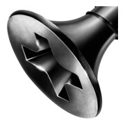 Spax GIX-B Trompetenkopf 3,9 x 35 H2 Grobgewinde PHOSPH MAGAZINIERT-4