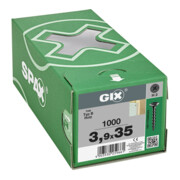 Spax GIX-B Trompetenkopf 3,9 x 35 H2 Grobgewinde PHOSPHATIERT-4