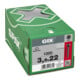 Spax GIX-C SEKO RAINURES FRAISES 3,9 x 22 H2 FILET FIN PHOSPHATÉ