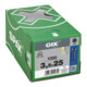 Spax GIX-D Tête trompette 3,5 x 25 H2 Pointe de forage phosphatée-4