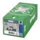 Spax GIX-D Tête trompette 3,5 x 35 H2 Pointe de perçage phosphatée-5