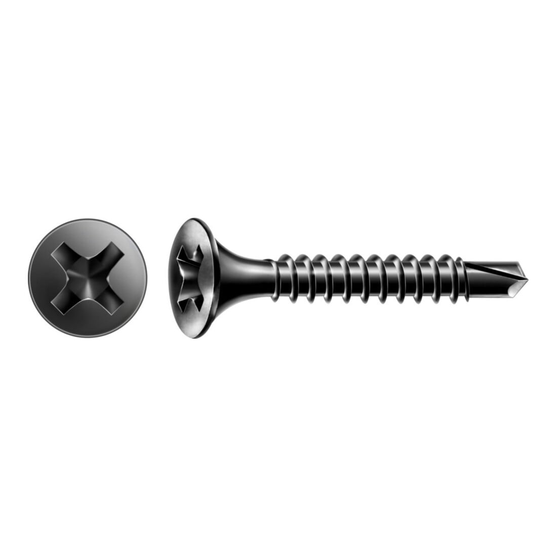 Spax GIX-D Trompetenkopf 3,5 x 25 H2 BOHRSPITZE PHOSPHATIERT