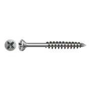 Spax Glasleistenschraube 3,5 x 40 mm Senkkopf Kreuzschlitz Z Teilgewinde CUT-Spitze Edelstahl rostfreiei A2-1