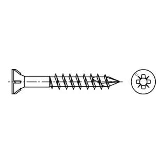 Spax Glasleistenschraube 3,5 x 40 mm Senkkopf Kreuzschlitz Z Teilgewinde CUT-Spitze YELLOX A2L
