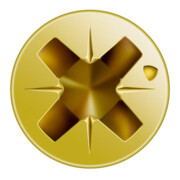 Spax Glasleistenschraube 3,5 x 40 mm Senkkopf Kreuzschlitz Z Teilgewinde CUT-Spitze YELLOX A2L-2
