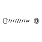 Spax Holzbauschraube Zylinderkopf, T-STAR plus mit SPAXCUT-Spitze, gehärtet, gleitbeschichtet