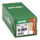 Spax Holzbauschraube 8 x 160 mm Senkkopf T-STAR plus Teilgewinde 4CUT WIROX P3J