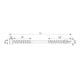 Spax ISO Tête de cylindre T-STAR 4CUT Fixation WIROX 10,0 x 260