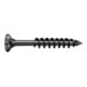 Spax Linsenkopf Fräsrippe A2 4,5x60 T-STAR PLUS T20 TG CUT 100 ST BLAX