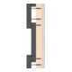 Spax Linsenkopf Fräsrippe A2 4,5x60 T-STAR PLUS T20 TG CUT 100 ST BLAX