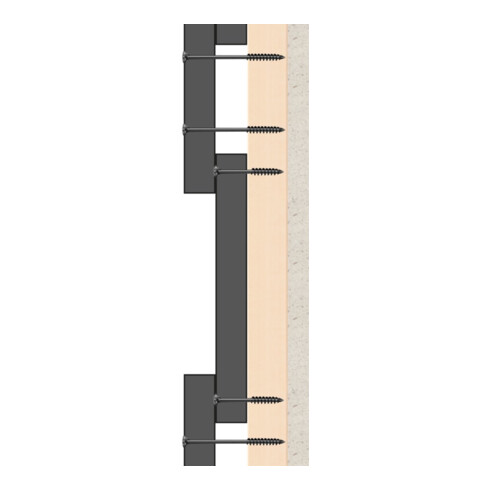 Spax Linsenkopf Fräsrippe A2 4,5x60 T-STAR PLUS T20 TG CUT 100 ST BLAX