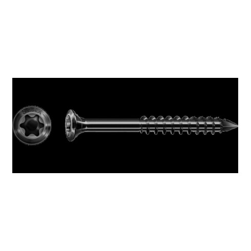 Spax Linsenkopf petite tête A2 4x45 T-STAR PLUS T15 TG CUT 100 pcs BLAX