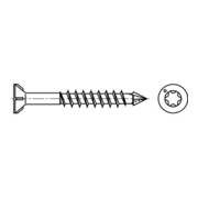 Spax MDF-Schraube mit kleinem Fräskopf Innensechsrund (TX), Stahl, galvanisch verzinkt