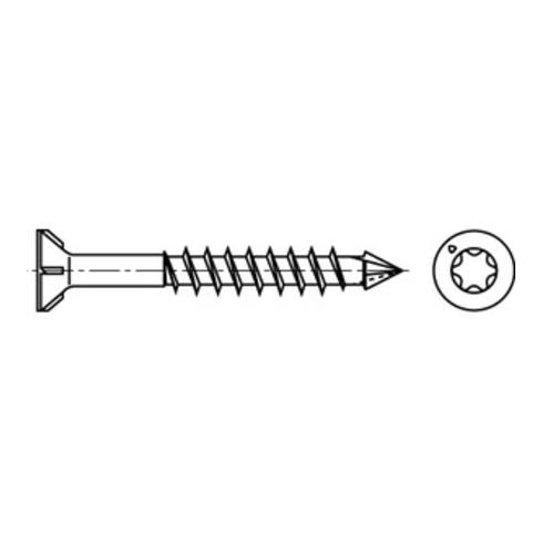 Spax M MDF Schrauben 4,5 x 50 mm Senkkopf kleiner Fräskopf T-STAR plus Teilgewinde CUT-Spitze WIROX A3J