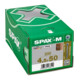 Spax M MDF Schrauben 4,5 x 50 mm Senkkopf kleiner Fräskopf T-STAR plus Teilgewinde CUT-Spitze WIROX A3J