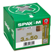Spax Vis MDF à petite tête fraisée, empreinte TX, acier zingué-5