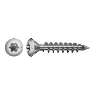 Spax Pfostenschraube 8 x 50 mm Zentrierkopf T-STAR plus Vollgewinde CUT-Spitze Edelstahl rostfreiei