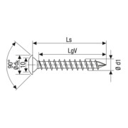 Spax Pfostenschraube 8 x 50 mm Zentrierkopf T-STAR plus Vollgewinde CUT-Spitze Edelstahl rostfreiei-4