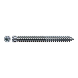 Spax RA Rahmenanker 7,5 x 210 mm Zylinderkopf T-STAR plus Vollgewinde Galvanisch blank verzinkt A2J