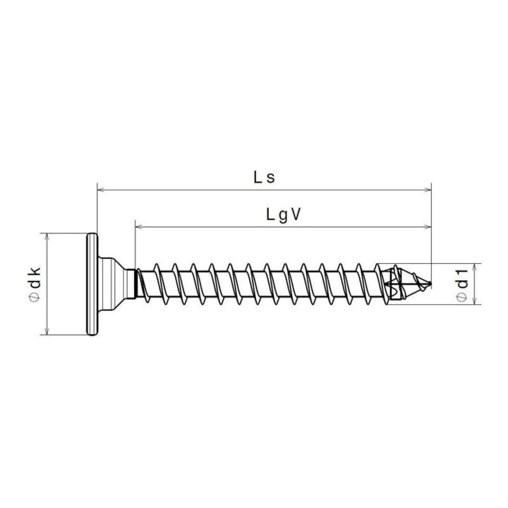 Spax Rückwandschrauben 4 x 20 ohne Linse T-STAR PLUS T10 VG