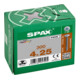 Spax Rückwandschrauben 4 x 25 ohne Linse T-STAR PLUS T10 VG