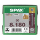 Spax S Tête de cylindre 8 x 180 T-STAR PLUS T40 VG CUT-1