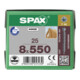 Spax S Tête de cylindre 8 x 550 T-STAR PLUS T40 FILETAGE COMPLET-1